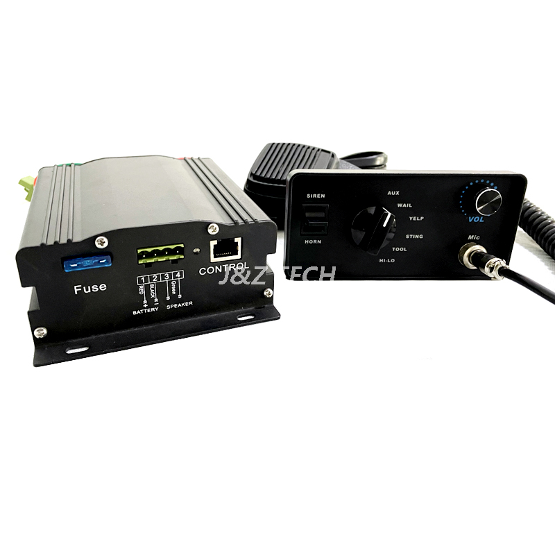 Amplificateur de sirène à double tonalité 100 watts ou 200 watts de haute qualité 