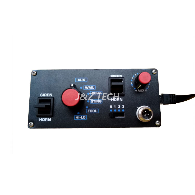 Amplificateur de sirène électronique pour véhicule d'urgence à double tonalité STL 200W 