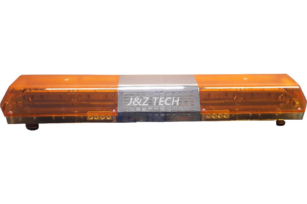 Barres lumineuses LED pleine grandeur Red Ambulance avec haut-parleur